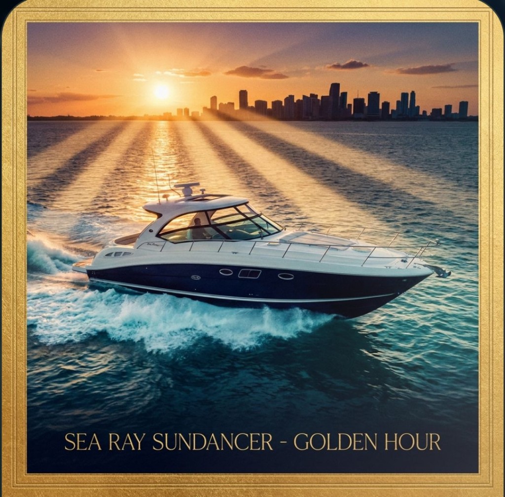Sea Ray Sundancer · Golden Hour